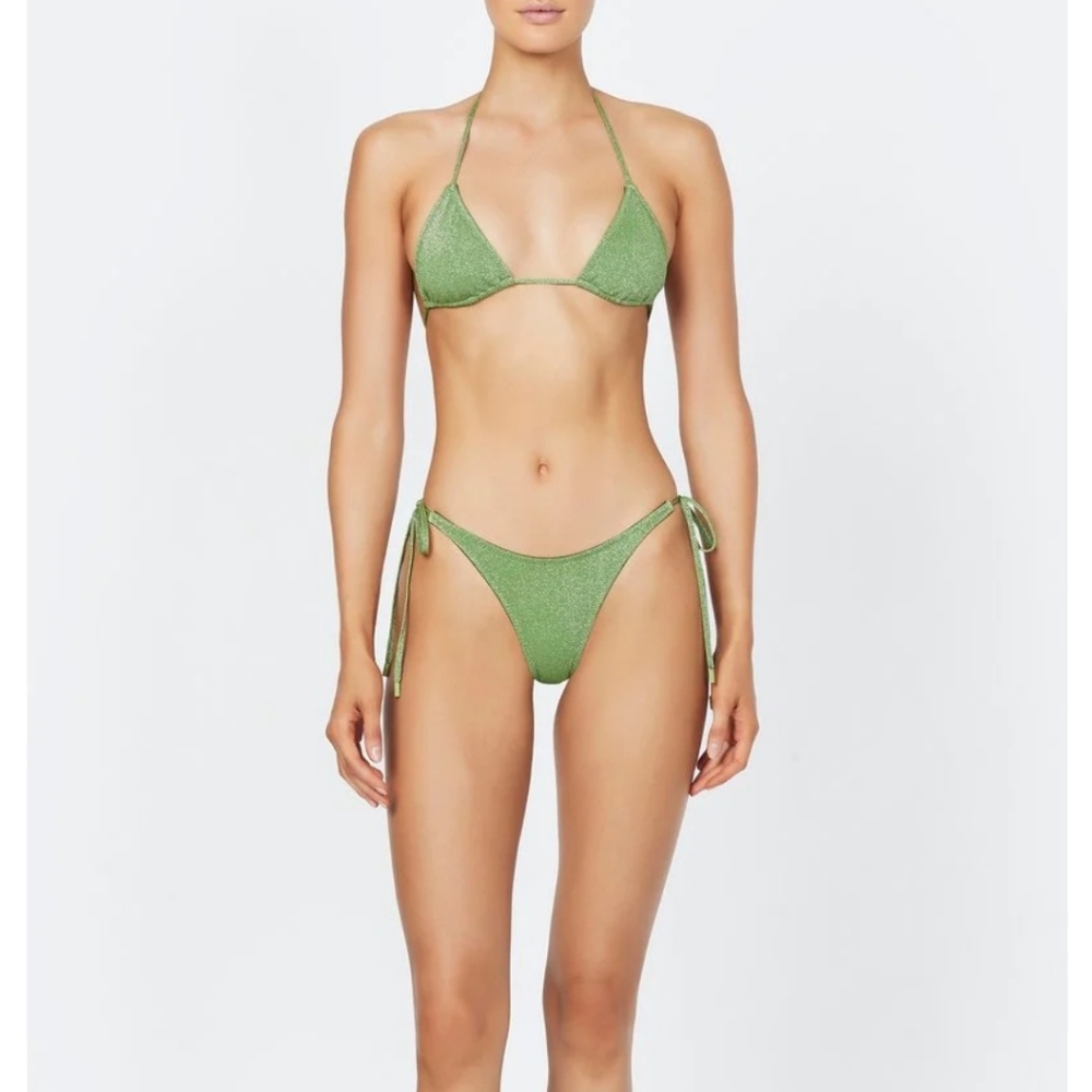 Vinca fawn sparkle String bathing suit top - Picture 7 of 7